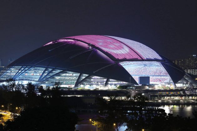 Singapore National Stadium : Photo credit © Arup Associates