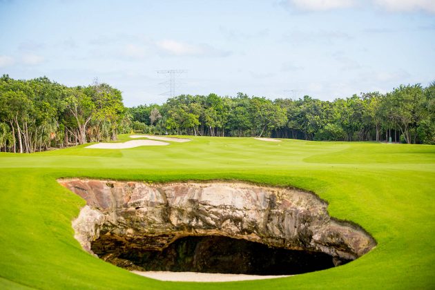 Campos de Golf el Camaleón de Mayakoba y el Iberostar en la Riviera Maya : Photo credit © Mayakoba