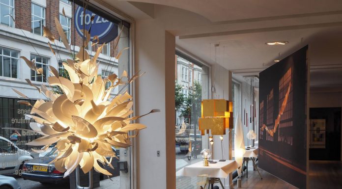 El ícono de la iluminación Ingo Maurer celebró su 50 Aniversario Ingo Maurer 50th anniversary at Forza London Design Festival 2016 Installation : Photo © Ingo Maurer