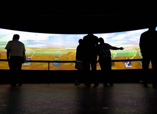 Skyspace 360° Landscape Experience by Stimulant : Photo © Stimulant, courtesy of NVIDIA Pro Graphics Blog