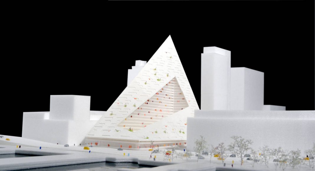 VIΛ 57 West Model Image by BIG – Bjarke Ingels Group : Model © BIG – Bjarke Ingels Group