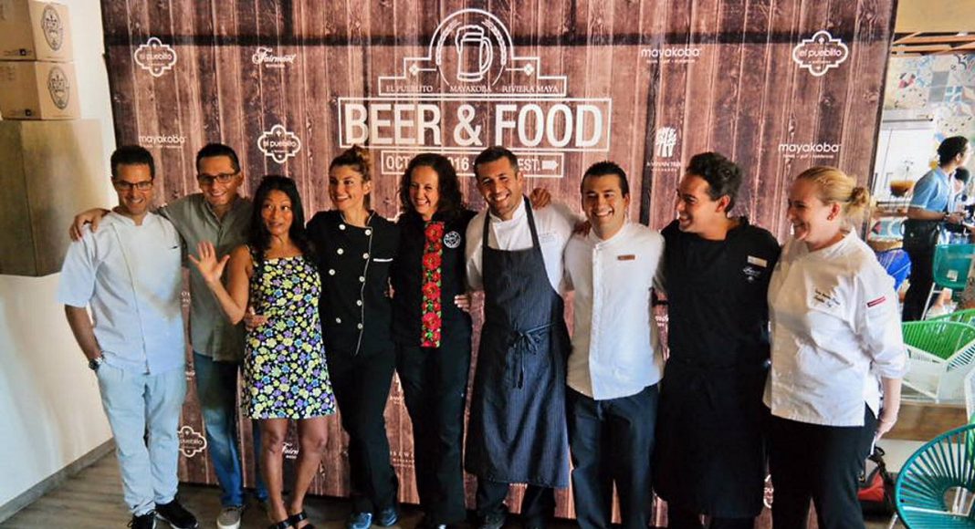 Chef y Cerveceros Organizadores del Evento Riviera Maya Beer & Street Food Fest : Fotografía © Mayakoba