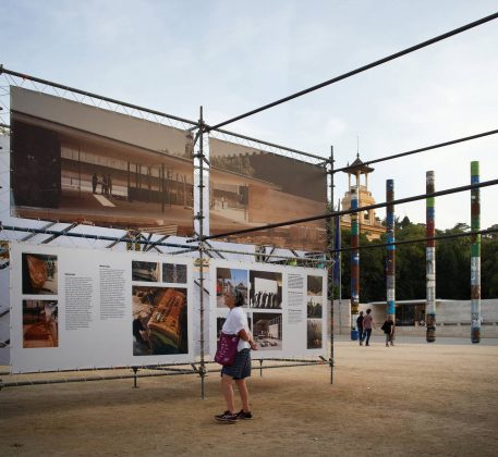 Exposición “Las vidas del Pabellón. Relato intermitente de un espacio esencial” : Crédito de fotografía © Pepo Segura