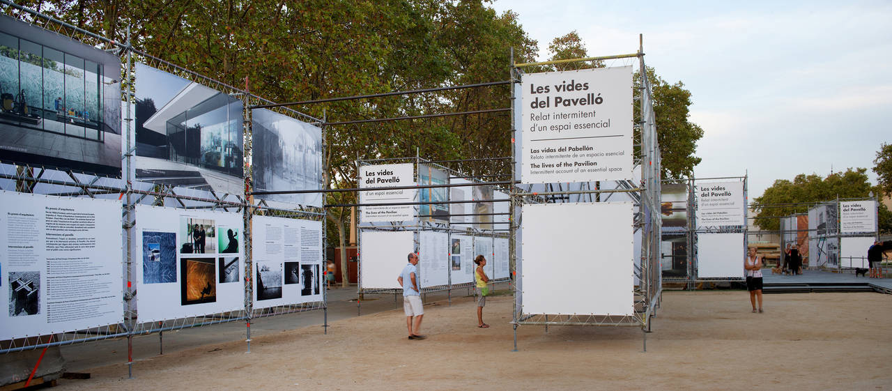 Exposición “Las vidas del Pabellón. Relato intermitente de un espacio esencial” : Crédito de fotografía © Pepo Segura