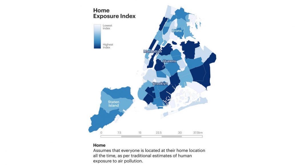 Home Exposure Index : Infographic © Senseable City Laboratory :: MIT