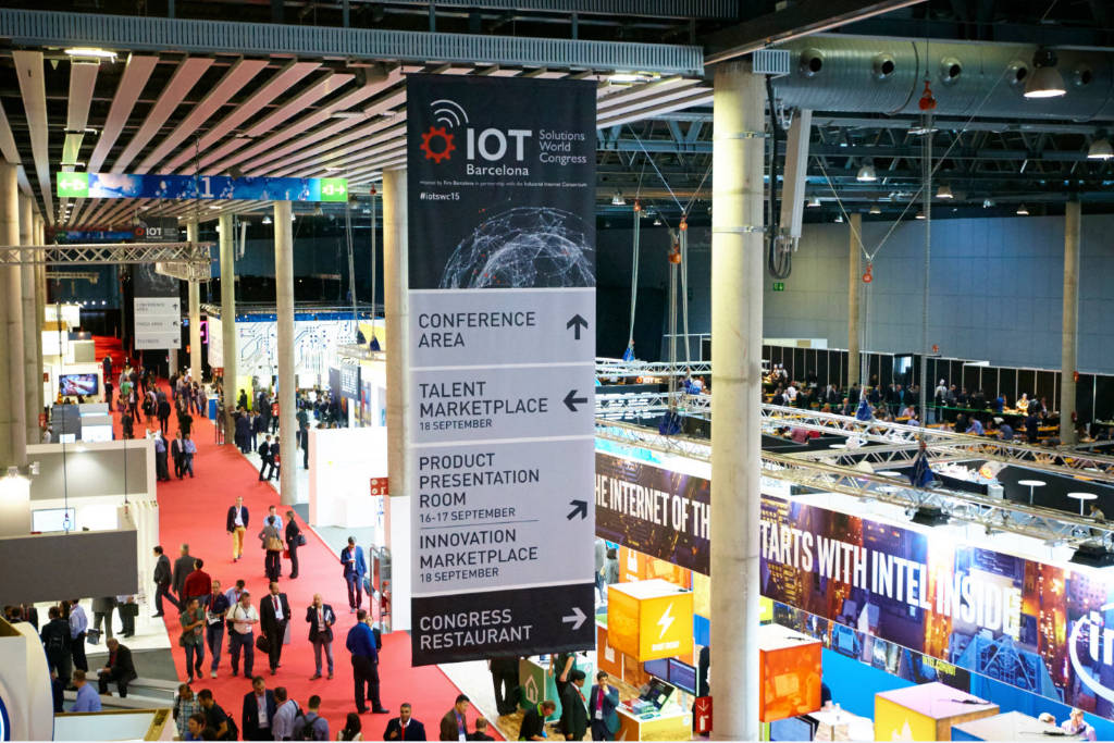 IoT Solutions World Congress Barcelona 2016 : Photo credit courtesy of © Fira de Barcelona