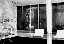 Conferencias y Debates en torno al Pabellón y Mies van der Rohe Pabellón Mies van der Rohe Barcelona : Photo credit © Fundació Mies van der Rohe