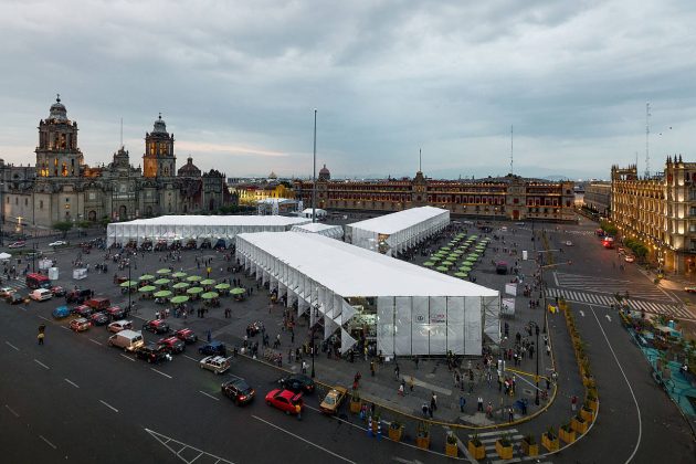 Pabellón Feria de las Culturas Amigas 2015 por MMX : Fotografía cortesía de © LIGA, Espacio para Arquitectura, DF