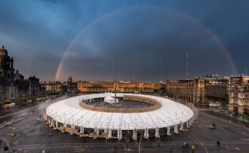 Tercera Convocatoria Abierta para el Proyecto Conceptual de la Intervención Arquitectónica de la FICA Pabellón Feria de las Culturas Amigas 2016 de Ambrosi Etchegaray : Fotografía cortesía de © LIGA, Espacio para Arquitectura, DF