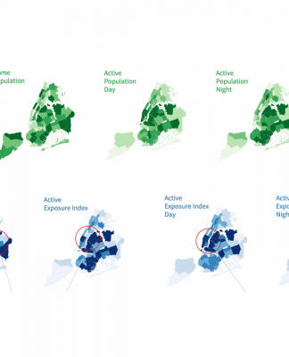 Urban Exposures by Senseable City Laboratory : Infographic © Senseable City Laboratory :: MIT