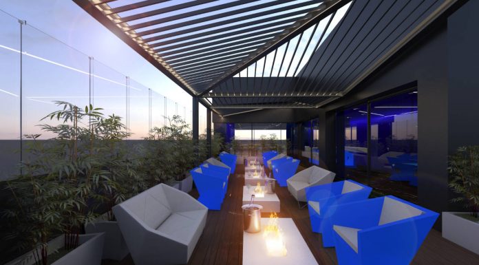 Vistas VIP de la Torre Ginebra diseño de MANUEL TORRES DESIGN : Render © MANUEL TORRES DESIGN