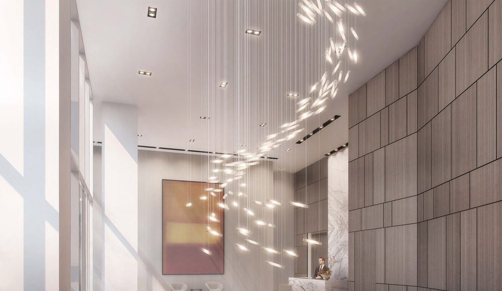 LUMINA Condominium Development Tower D Lobby : Photo credit © Steelblue