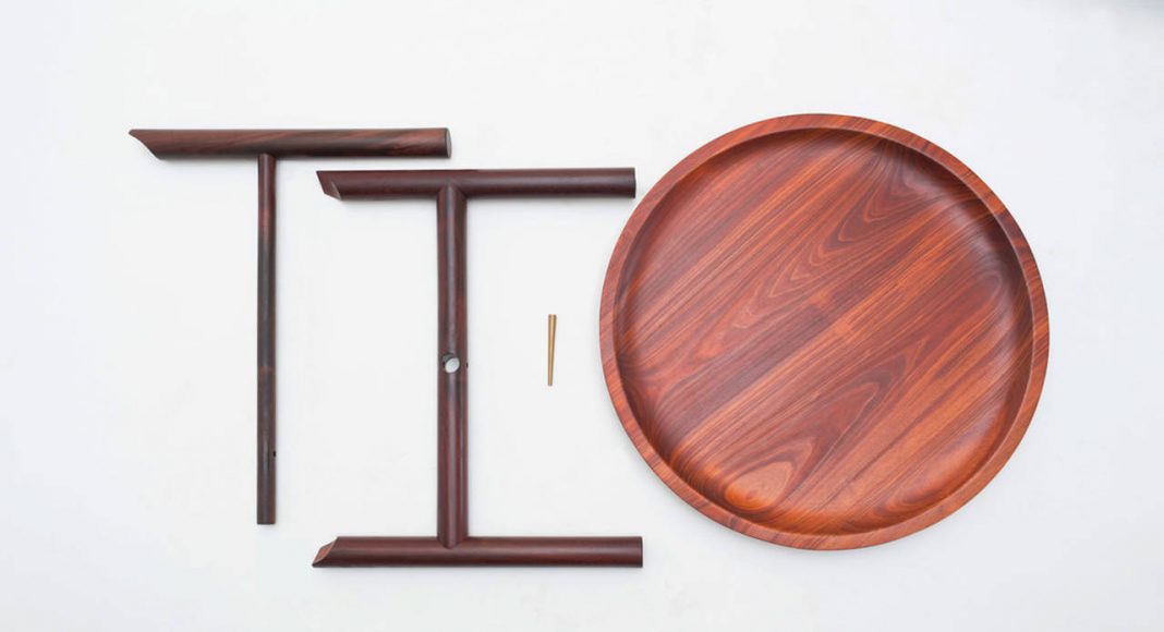 Mesa Ocum, winner of Inédito : Photo credit © ITZ Mayan Wood Furniture