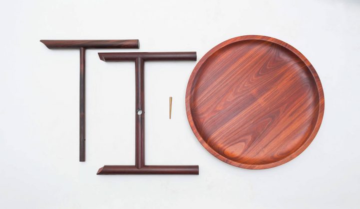 Mesa Ocum, winner of Inédito : Photo credit © ITZ Mayan Wood Furniture