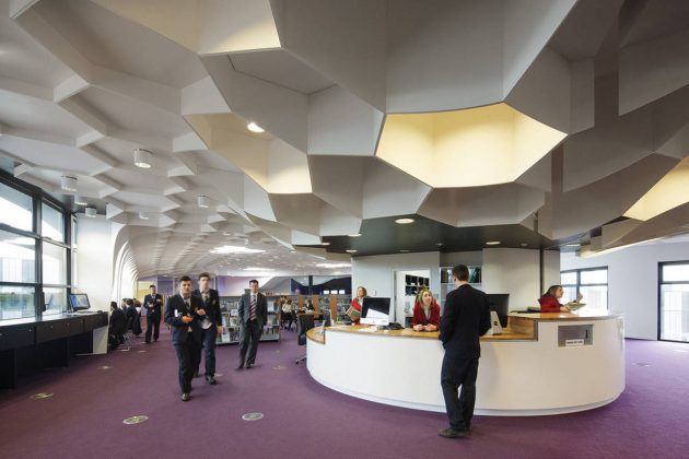 McBride Charles Ryan – The Infinity Centre, Penleigh and Essendon Grammar School: Library : Photo credit © John Gollings