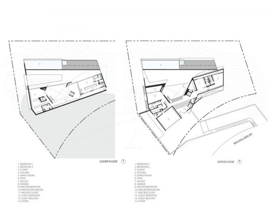 MU77 - FLOOR PLAN DIAGRAMS BY ARSHIA ARCHITECTS : Diagram credit © ARSHIA MAHMOODI