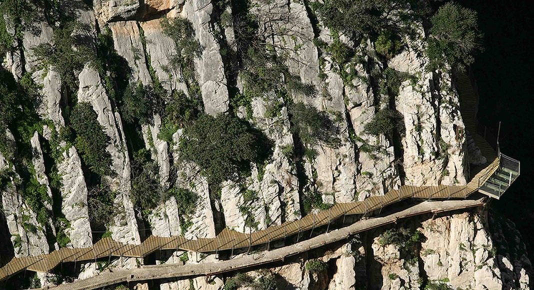 Caminito del Rey Luis Machuca Santa-Cruz : Foto © Juan María Álvarez Espada