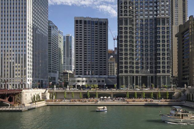 Chicago Riverwalk by Ross Barney Architects : Photo © Kate Joyce Studios