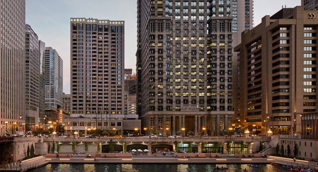 Chicago Riverwalk by Ross Barney Architects : Photo © Kate Joyce Studios