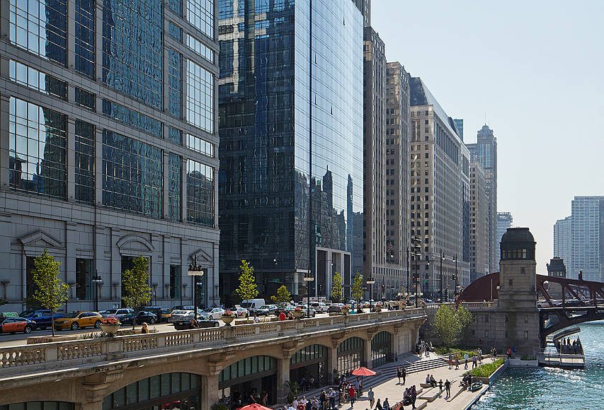 Chicago Riverwalk by Ross Barney Architects : Photo © Kate Joyce Studios