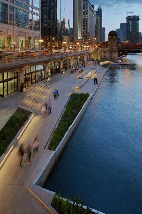 Chicago Riverwalk by Ross Barney Architects : Photo © Kate Joyce Studios