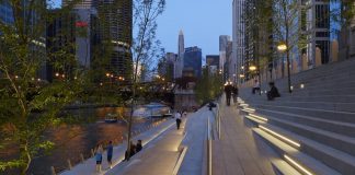 Chicago Riverwalk by Ross Barney Architects : Photo © Kate Joyce Studios