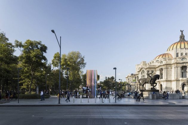 La Miradora diseñada por ARCHETONIC en el Abierto Mexicano de Diseño 2016 : Fotografía © Onnis Luque