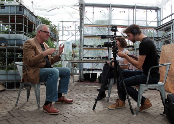 Willem Velthoven Backstage Interview : Photo © Amateur Cities and © New Generations