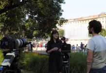 Yulya Besplemennova Backstage Interview : Photo © Amateur Cities and © New Generations