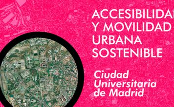 Accesibilidad y Movilidad Urbana Sostenible Ciudad Universitaria de Madrid Concurso Accesibilidad y Movilidad Urbana Sostenible Ciudad Universitaria de Madrid : Cartel © COAM - © OCAM