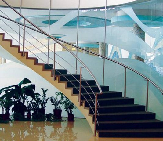 Forum Palace Sports and Recreational Center Vilnius, Lithuania with LLumar NRM-PS2 frosted window film : Photo courtesy of © Llumar