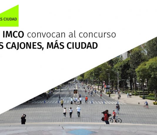 ITDP México e IMCO lanzan el concurso Menos cajones, más ciudad : Cartel © ITDP México