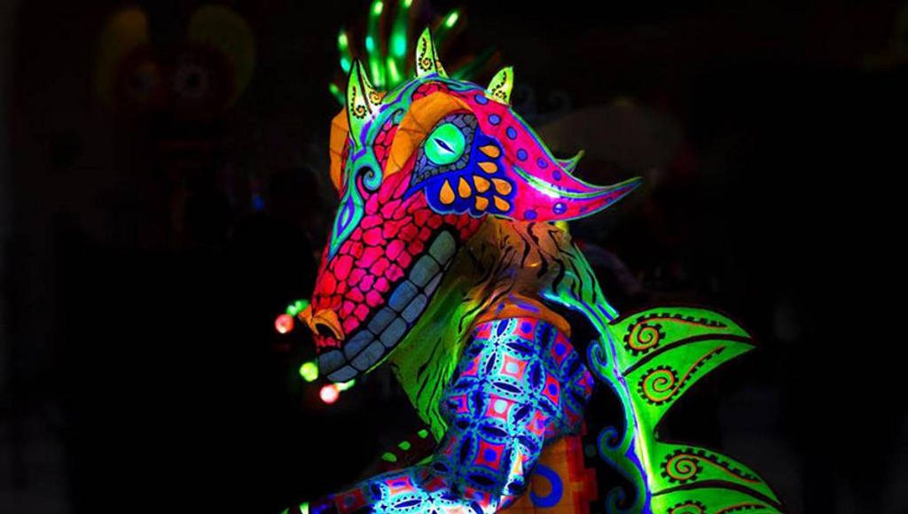 Alebrijes Iluminados en el Museo de Arte Popular (MAP) : Fotografía cortesía de la © Secretaría de Cultura de México