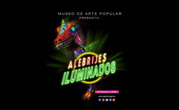 Alebrijes Iluminados en el Museo de Arte Popular (MAP) : Cartel © Museo de Arte Popular (MAP)
