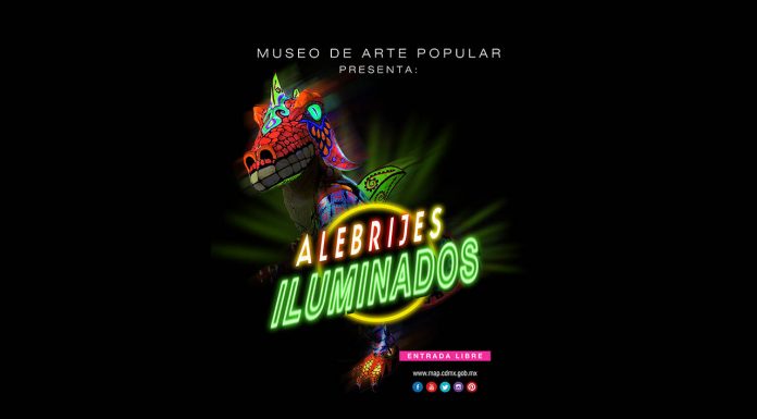 Alebrijes Iluminados en el Museo de Arte Popular (MAP) : Cartel © Museo de Arte Popular (MAP)