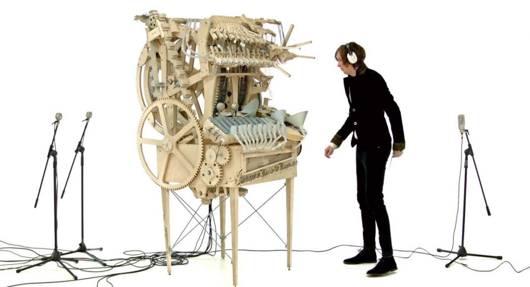 Wintergatan Marble Machine Hannes Knutsson : Photo courtesy of © ArtFutura 2016