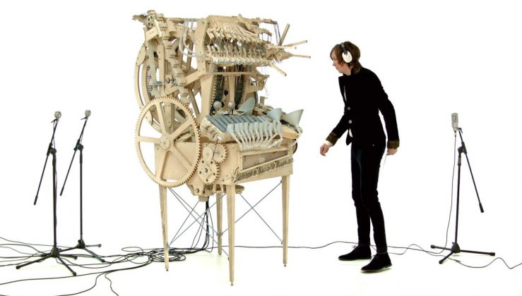 Wintergatan Marble Machine Hannes Knutsson : Photo courtesy of © ArtFutura 2016