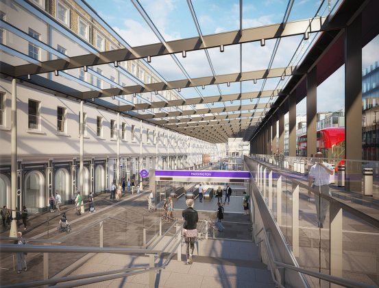 Paddington Crossrail Station by Weston Williamson + Partners : Photo credit © Weston Williamson + Partners