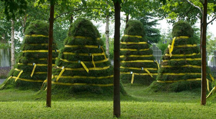 Experimenting Landscapes – Testing the Limits of the Garden Round Up (d'après Monet) by Legge Lewis Legge, 2008 : Photo credit © Robert Baronet