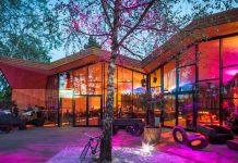 Restaurante BOOS Beach Club en Bridel, Luxemburgo by Metaform Architects : Photo credit © Steve Troes Fotodesign