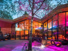 Restaurante BOOS Beach Club en Bridel, Luxemburgo by Metaform Architects : Photo credit © Steve Troes Fotodesign