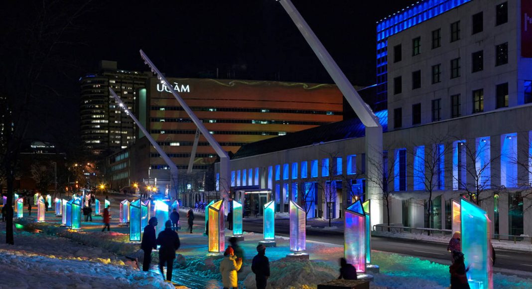 Prismatica, Place des Festivals, Quartier des Spectacles, Montreal : Photo credit © James Brittain