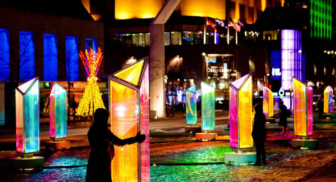 Prismatica, Place des Festivals, Quartier des Spectacles, Montreal : Photo credit © Cindy Boyce