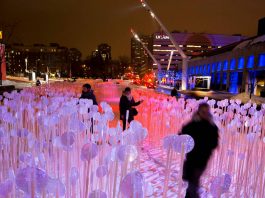 Entre les rangs, Place des Festivals, Quartier des Spectacles, Montreal : Photo credit © Martine Doyon