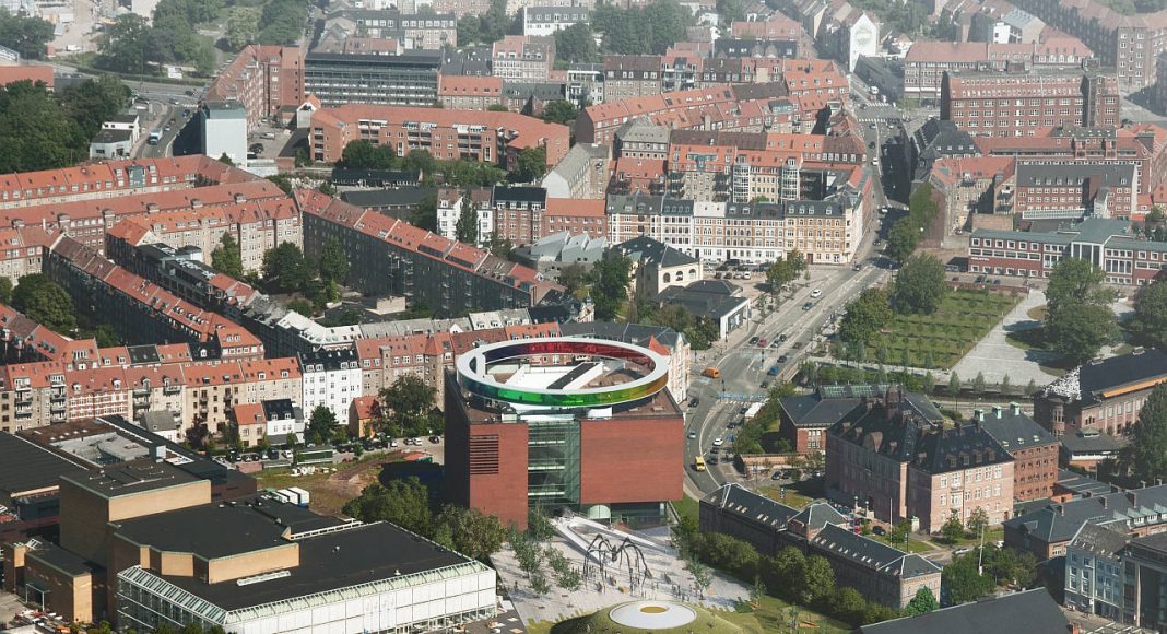 Aros Next Level Schmidt Hammer Lassen Architects AERIAL : Render Beauty & The Bit © Schmidt Hammer Lassen Architects