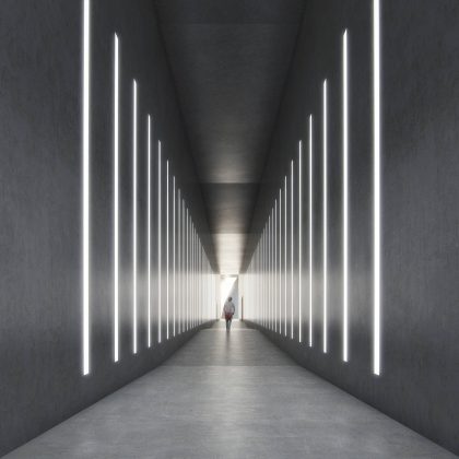 Aros Next Level Schmidt Hammer Lassen Architects CORRIDOR : Render Beauty & The Bit © Schmidt Hammer Lassen Architects