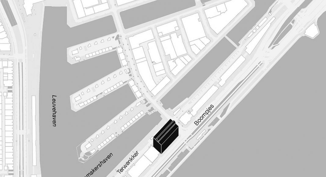 De Bank by KAAN Architecten Building Area Site Plan : Drawing © KAAN Architecten