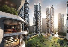 Eunma Housing Development in Seoul by Ben van Berkel / UNStudio and Heerim : Render © UNStudio and © Heerim