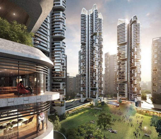 Ben van Berkel / UNStudio y Heerim ganan concurso Eunma Housing Development in Seoul by Ben van Berkel / UNStudio and Heerim : Render © UNStudio and © Heerim