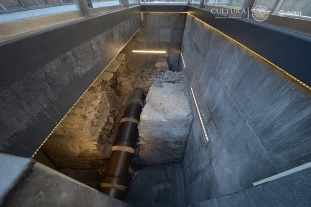 Las ventanas arqueológicas distribuidas en el Centro Histórico de la Ciudad de México tienen el propósito de mostrar que ésta fue una enorme ciudad : Foto © Héctor Montaño, INAH